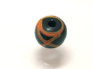 TOKO-BEADS T583-46 Lampwork glass bead 10mm T583-46 ジャワ希少とんぼ玉 10mmLoose Kazuri カズリビーズ Asian bead & African bead  Handmade,Lampeork,bead,asia,india,ethnic,parts,accessory,beads とんぼ玉,ビーズ,トンボ玉,アジア,インド,エスニック,手作り,パーツ,アクセサリー