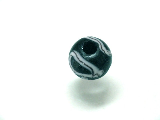 TOKO-BEADS T583-51 Lampwork glass bead 9.5mm T583-51 ジャワ希少とんぼ玉 9.5mmLoose Kazuri カズリビーズ Asian bead & African bead  Handmade,Lampeork,bead,asia,india,ethnic,parts,accessory,beads とんぼ玉,ビーズ,トンボ玉,アジア,インド,エスニック,手作り,パーツ,アクセサリー
