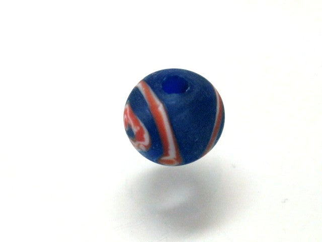 TOKO-BEADS T583-53 Lampwork glass bead 8.5mm T583-53 ジャワ希少とんぼ玉 8.5mmLoose Kazuri カズリビーズ Asian bead & African bead  Handmade,Lampeork,bead,asia,india,ethnic,parts,accessory,beads とんぼ玉,ビーズ,トンボ玉,アジア,インド,エスニック,手作り,パーツ,アクセサリー