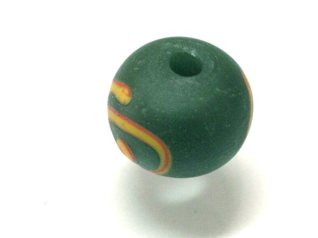 TOKO-BEADS T583-54 Lampwork glass bead 12.5mm T583-54 ジャワ希少とんぼ玉 12.5mmLoose Kazuri カズリビーズ Asian bead & African bead  Handmade,Lampeork,bead,asia,india,ethnic,parts,accessory,beads とんぼ玉,ビーズ,トンボ玉,アジア,インド,エスニック,手作り,パーツ,アクセサリー