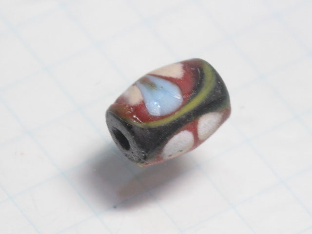 TOKO-BEADS T585-12 Lampwork glass bead 6.5mm T585-12 ジャワ希少ビーズ 6.5mmLoose Kazuri カズリビーズ Asian bead & African bead  Handmade,Lampeork,bead,asia,india,ethnic,parts,accessory,beads とんぼ玉,ビーズ,トンボ玉,アジア,インド,エスニック,手作り,パーツ,アクセサリー