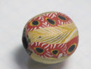 TOKO-BEADS T585-14 Lampwork glass bead 19mm T585-14 ジャワ希少ビーズ 19mmLoose Kazuri カズリビーズ Asian bead & African bead  Handmade,Lampeork,bead,asia,india,ethnic,parts,accessory,beads とんぼ玉,ビーズ,トンボ玉,アジア,インド,エスニック,手作り,パーツ,アクセサリー