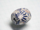 TOKO-BEADS T586-01 Lampwork glass bead 16mm T586-01 ジャワ希少ビーズ 16mm Asian bead & African bead  Handmade,Lampeork,bead,asia,india,ethnic,parts,accessory,beads とんぼ玉,ビーズ,トンボ玉,アジア,インド,エスニック,手作り,パーツ,アクセサリー