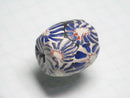 TOKO-BEADS T586-01 Lampwork glass bead 16mm T586-01 ジャワ希少ビーズ 16mmLoose Kazuri カズリビーズ Asian bead & African bead  Handmade,Lampeork,bead,asia,india,ethnic,parts,accessory,beads とんぼ玉,ビーズ,トンボ玉,アジア,インド,エスニック,手作り,パーツ,アクセサリー