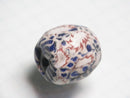 TOKO-BEADS T586-13 Lampwork glass bead 16mm T586-13 ジャワ希少ビーズ 16mm Asian bead & African bead  Handmade,Lampeork,bead,asia,india,ethnic,parts,accessory,beads とんぼ玉,ビーズ,トンボ玉,アジア,インド,エスニック,手作り,パーツ,アクセサリー