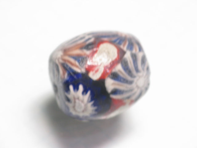 TOKO-BEADS T586-20 Lampwork glass bead 16mm T586-20 ジャワ希少ビーズ 16mmLoose Kazuri カズリビーズ Asian bead & African bead  Handmade,Lampeork,bead,asia,india,ethnic,parts,accessory,beads とんぼ玉,ビーズ,トンボ玉,アジア,インド,エスニック,手作り,パーツ,アクセサリー