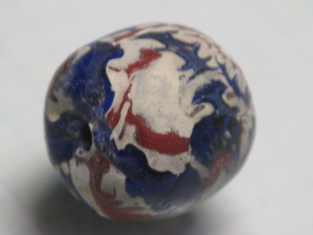 TOKO-BEADS T587-02 Lampwork glass bead 21mm T587-02 ジャワ希少ビーズ 21mm Asian bead & African bead  Handmade,Lampeork,bead,asia,india,ethnic,parts,accessory,beads とんぼ玉,ビーズ,トンボ玉,アジア,インド,エスニック,手作り,パーツ,アクセサリー