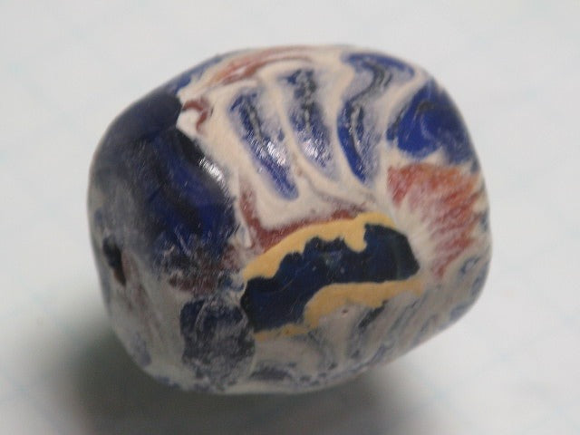 TOKO-BEADS T587-05 Lampwork glass bead 21mm T587-05 ジャワ希少ビーズ 21mm Asian bead & African bead  Handmade,Lampeork,bead,asia,india,ethnic,parts,accessory,beads とんぼ玉,ビーズ,トンボ玉,アジア,インド,エスニック,手作り,パーツ,アクセサリー