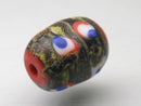 TOKO-BEADS T603-26 Lampwork glass bead 14mm T603-26 ジャワ希少とんぼ玉 14mm Asian bead & African bead  Handmade,Lampeork,bead,asia,india,ethnic,parts,accessory,beads とんぼ玉,ビーズ,トンボ玉,アジア,インド,エスニック,手作り,パーツ,アクセサリー