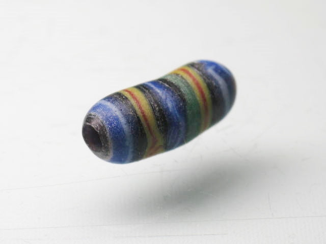 TOKO-BEADS T603-32 Lampwork glass bead 6.5mm T603-32 ジャワ希少とんぼ玉 6.5mm Asian bead & African bead  Handmade,Lampeork,bead,asia,india,ethnic,parts,accessory,beads とんぼ玉,ビーズ,トンボ玉,アジア,インド,エスニック,手作り,パーツ,アクセサリー