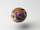 TOKO-BEADS T603-38 Lampwork glass bead 10mm T603-38 ジャワ希少とんぼ玉 10mm Asian bead & African bead  Handmade,Lampeork,bead,asia,india,ethnic,parts,accessory,beads とんぼ玉,ビーズ,トンボ玉,アジア,インド,エスニック,手作り,パーツ,アクセサリー