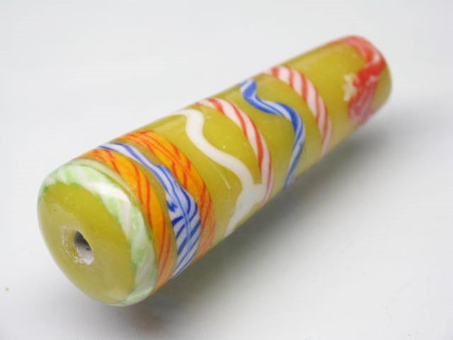 TOKO-BEADS T607S-19 Lampwork glass bead 15mm T607S-19 ジャワ希少ビーズ 15mm Asian bead & African bead  Handmade,Lampeork,bead,asia,india,ethnic,parts,accessory,beads とんぼ玉,ビーズ,トンボ玉,アジア,インド,エスニック,手作り,パーツ,アクセサリー