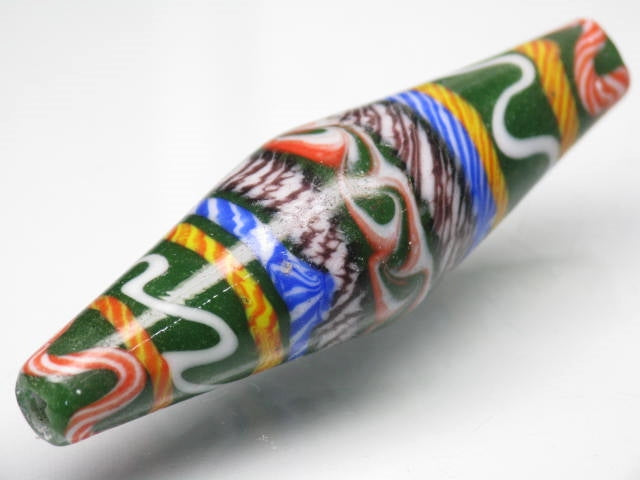 TOKO-BEADS T607S-32 Lampwork glass bead 14.5mm T607S-32 ジャワ希少ビーズ 14.5mm Asian bead & African bead  Handmade,Lampeork,bead,asia,india,ethnic,parts,accessory,beads とんぼ玉,ビーズ,トンボ玉,アジア,インド,エスニック,手作り,パーツ,アクセサリー