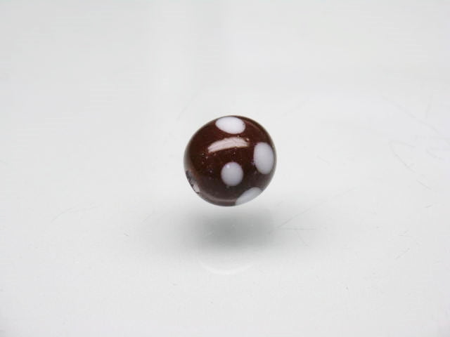 TOKO-BEADS T607S-33 Lampwork glass bead 8~9mm T607S-33 ジャワ希少ビーズ 8~9mm Asian bead & African bead  Handmade,Lampeork,bead,asia,india,ethnic,parts,accessory,beads とんぼ玉,ビーズ,トンボ玉,アジア,インド,エスニック,手作り,パーツ,アクセサリー