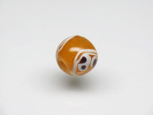 TOKO-BEADS T607S-41 Lampwork glass bead 10mm T607S-41 ジャワ希少ビーズ 10mm Asian bead & African bead  Handmade,Lampeork,bead,asia,india,ethnic,parts,accessory,beads とんぼ玉,ビーズ,トンボ玉,アジア,インド,エスニック,手作り,パーツ,アクセサリー