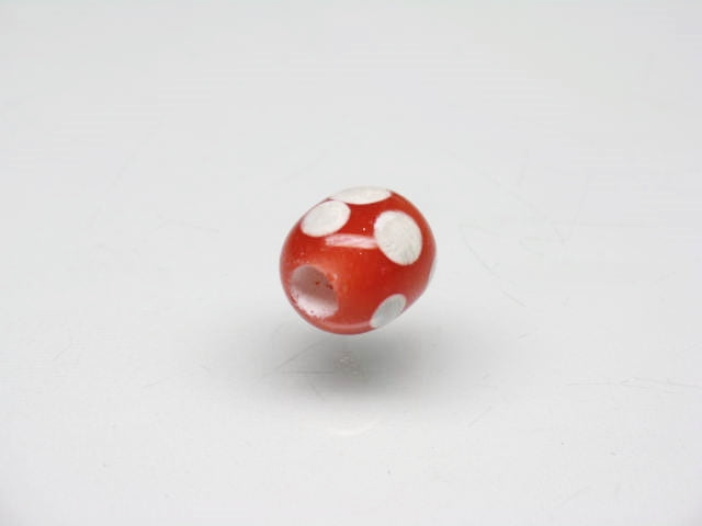 TOKO-BEADS T607S-53 Lampwork glass bead 7.5~8.5mm T607S-53 ジャワ希少ビーズ 7.5~8.5mm Asian bead & African bead  Handmade,Lampeork,bead,asia,india,ethnic,parts,accessory,beads とんぼ玉,ビーズ,トンボ玉,アジア,インド,エスニック,手作り,パーツ,アクセサリー