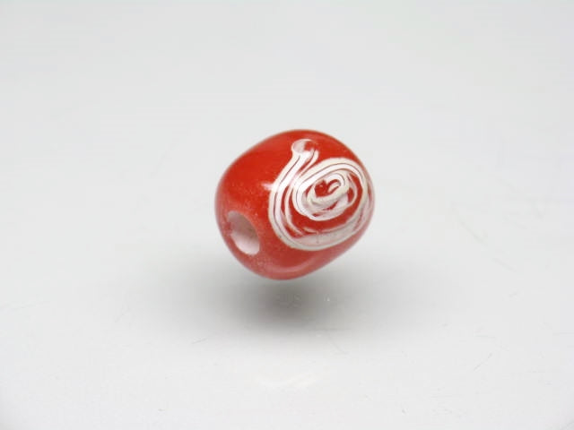 TOKO-BEADS T607S-55 Lampwork glass bead 10mm T607S-55 ジャワ希少ビーズ 10mm Asian bead & African bead  Handmade,Lampeork,bead,asia,india,ethnic,parts,accessory,beads とんぼ玉,ビーズ,トンボ玉,アジア,インド,エスニック,手作り,パーツ,アクセサリー