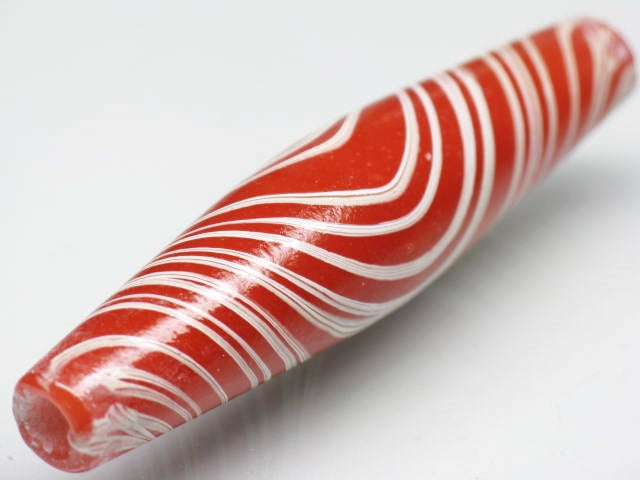 TOKO-BEADS T607S-63 Lampwork glass bead 13mm T607S-63 ジャワ希少ビーズ 13mm Asian bead & African bead  Handmade,Lampeork,bead,asia,india,ethnic,parts,accessory,beads とんぼ玉,ビーズ,トンボ玉,アジア,インド,エスニック,手作り,パーツ,アクセサリー