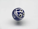 TOKO-BEADS T607S-69 Lampwork glass bead 11mm T607S-69 ジャワ希少ビーズ 11mm Asian bead & African bead  Handmade,Lampeork,bead,asia,india,ethnic,parts,accessory,beads とんぼ玉,ビーズ,トンボ玉,アジア,インド,エスニック,手作り,パーツ,アクセサリー