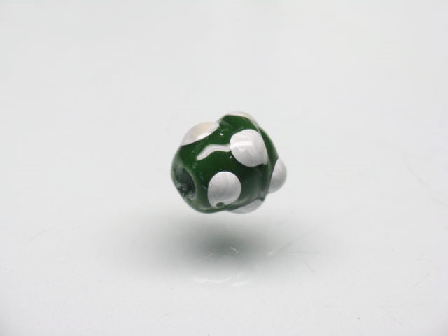 TOKO-BEADS T607S-78 Lampwork glass bead 8mm T607S-78 ジャワ希少ビーズ 8mm Asian bead & African bead  Handmade,Lampeork,bead,asia,india,ethnic,parts,accessory,beads とんぼ玉,ビーズ,トンボ玉,アジア,インド,エスニック,手作り,パーツ,アクセサリー