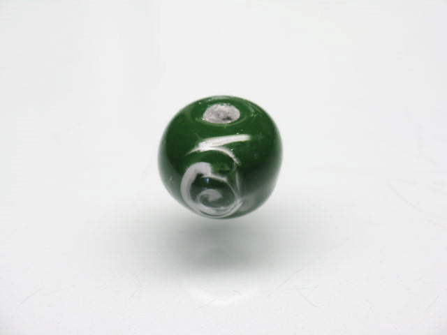 TOKO-BEADS T607S-79 Lampwork glass bead 10mm T607S-79 ジャワ希少ビーズ 10mm Asian bead & African bead  Handmade,Lampeork,bead,asia,india,ethnic,parts,accessory,beads とんぼ玉,ビーズ,トンボ玉,アジア,インド,エスニック,手作り,パーツ,アクセサリー