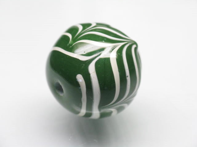 TOKO-BEADS T607S-83 Lampwork glass bead 19mm T607S-83 ジャワ希少ビーズ 19mm Asian bead & African bead  Handmade,Lampeork,bead,asia,india,ethnic,parts,accessory,beads とんぼ玉,ビーズ,トンボ玉,アジア,インド,エスニック,手作り,パーツ,アクセサリー