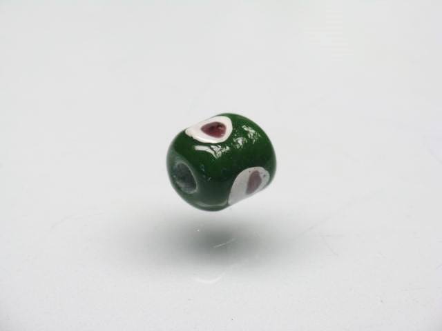TOKO-BEADS T607S-84 Lampwork glass bead 7mm T607S-84 ジャワ希少ビーズ 7mm Asian bead & African bead  Handmade,Lampeork,bead,asia,india,ethnic,parts,accessory,beads とんぼ玉,ビーズ,トンボ玉,アジア,インド,エスニック,手作り,パーツ,アクセサリー