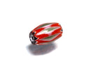 TOKO-BEADS T703-01 Chevron bead 7.5~8.5mm T703-01 シェブロンビーズ 7.5~8.5mm Asian bead & African bead  Handmade,Lampeork,bead,asia,india,ethnic,parts,accessory,beads とんぼ玉,ビーズ,トンボ玉,アジア,インド,エスニック,手作り,パーツ,アクセサリー