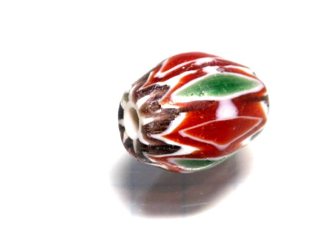 TOKO-BEADS T703-03 Chevron bead 9.5~12mm T703-03 シェブロンビーズ 9.5~12mm Asian bead & African bead  Handmade,Lampeork,bead,asia,india,ethnic,parts,accessory,beads とんぼ玉,ビーズ,トンボ玉,アジア,インド,エスニック,手作り,パーツ,アクセサリー
