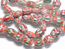 TOKO-BEADS T703 Chevron bead (strand) 6.5~11mm T703 シェブロンビーズ（連） 6.5~11mm Asian bead & African bead  Handmade,Lampeork,bead,asia,india,ethnic,parts,accessory,beads とんぼ玉,ビーズ,トンボ玉,アジア,インド,エスニック,手作り,パーツ,アクセサリー
