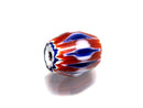 TOKO-BEADS T704-03 Chevron bead 8~10mm T704-03 シェブロンビーズ 8~10mm Asian bead & African bead  Handmade,Lampeork,bead,asia,india,ethnic,parts,accessory,beads とんぼ玉,ビーズ,トンボ玉,アジア,インド,エスニック,手作り,パーツ,アクセサリー