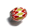 TOKO-BEADS T707-05 Chevron bead 12mm T707-05 シェブロンビーズ 12mm Asian bead & African bead  Handmade,Lampeork,bead,asia,india,ethnic,parts,accessory,beads とんぼ玉,ビーズ,トンボ玉,アジア,インド,エスニック,手作り,パーツ,アクセサリー