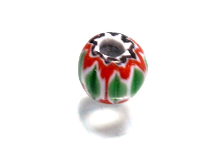 TOKO-BEADS T712-02 Chevron bead 8~9mm T712-02 シェブロンビーズ 8~9mm Asian bead & African bead  Handmade,Lampeork,bead,asia,india,ethnic,parts,accessory,beads とんぼ玉,ビーズ,トンボ玉,アジア,インド,エスニック,手作り,パーツ,アクセサリー