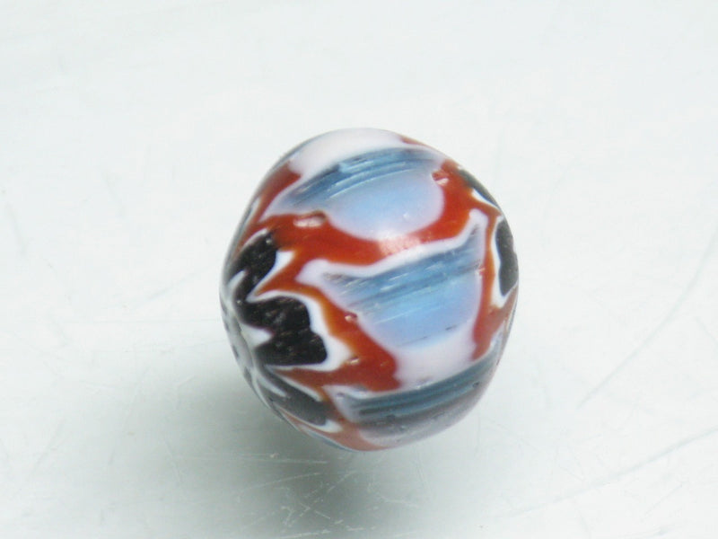 TOKO-BEADS T716-06 Chevron bead 12mm T716-06 シェブロンビーズ 12mm Asian bead & African bead  Handmade,Lampeork,bead,asia,india,ethnic,parts,accessory,beads とんぼ玉,ビーズ,トンボ玉,アジア,インド,エスニック,手作り,パーツ,アクセサリー