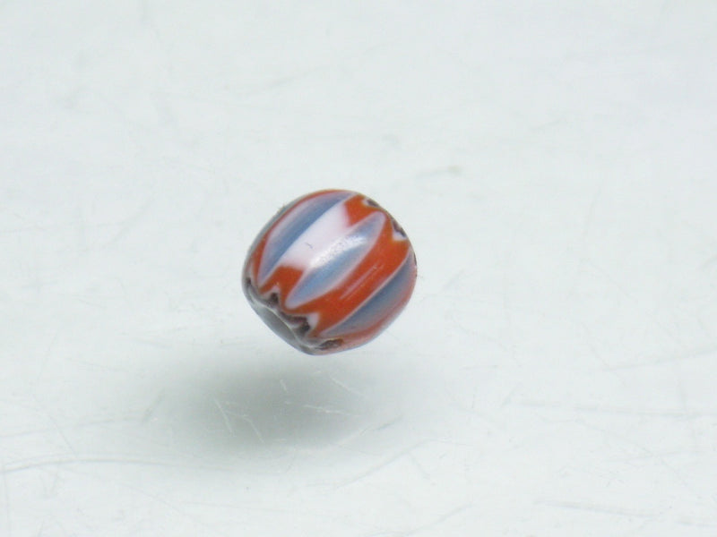 TOKO-BEADS T716-07 Chevron bead 5mm T716-07 シェブロンビーズ 5mm Asian bead & African bead  Handmade,Lampeork,bead,asia,india,ethnic,parts,accessory,beads とんぼ玉,ビーズ,トンボ玉,アジア,インド,エスニック,手作り,パーツ,アクセサリー