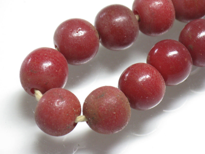 TOKO-BEADS T718N-04 Lampwork glass bead (strand) 11mm T718N-04 ジャワ希少とんぼ玉（連） 11mm Asian bead & African bead  Handmade,Lampeork,bead,asia,india,ethnic,parts,accessory,beads とんぼ玉,ビーズ,トンボ玉,アジア,インド,エスニック,手作り,パーツ,アクセサリー