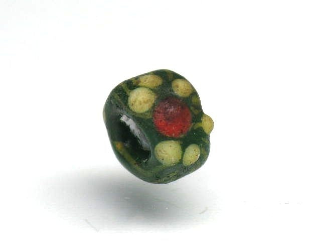 TOKO-BEADS T718S-35 Lampwork glass bead 8mm T718S-35 ジャワ希少とんぼ玉 8mm Asian bead & African bead  Handmade,Lampeork,bead,asia,india,ethnic,parts,accessory,beads とんぼ玉,ビーズ,トンボ玉,アジア,インド,エスニック,手作り,パーツ,アクセサリー