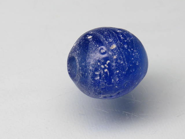 TOKO-BEADS T718S-38 Lampwork glass bead 9mm T718S-38 ジャワ希少とんぼ玉 9mm Asian bead & African bead  Handmade,Lampeork,bead,asia,india,ethnic,parts,accessory,beads とんぼ玉,ビーズ,トンボ玉,アジア,インド,エスニック,手作り,パーツ,アクセサリー