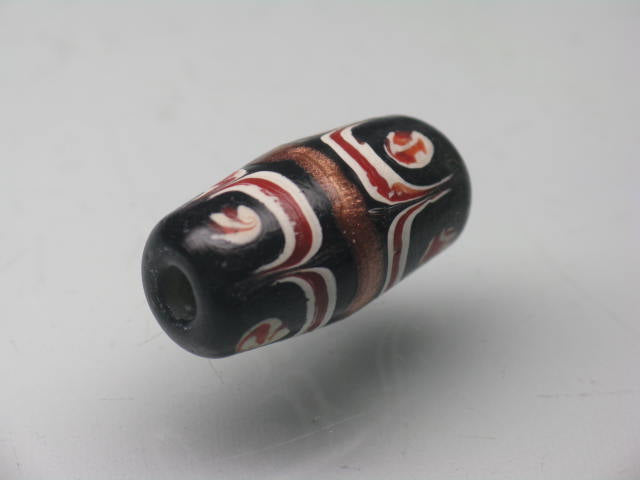 TOKO-BEADS T719-09 Lampwork glass bead 10mm T719-09 ジャワ希少とんぼ玉 10mm Asian bead & African bead  Handmade,Lampeork,bead,asia,india,ethnic,parts,accessory,beads とんぼ玉,ビーズ,トンボ玉,アジア,インド,エスニック,手作り,パーツ,アクセサリー
