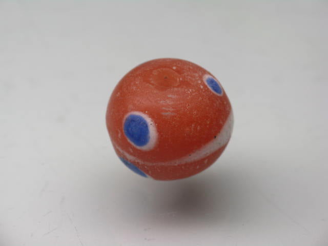 TOKO-BEADS T720-05 Lampwork glass bead 14mm T720-05 ジャワ希少とんぼ玉 14mm Asian bead & African bead  Handmade,Lampeork,bead,asia,india,ethnic,parts,accessory,beads とんぼ玉,ビーズ,トンボ玉,アジア,インド,エスニック,手作り,パーツ,アクセサリー