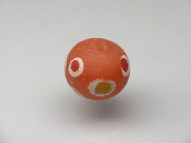 TOKO-BEADS T720-07 Lampwork glass bead 12mm T720-07 ジャワ希少とんぼ玉 12mm Asian bead & African bead  Handmade,Lampeork,bead,asia,india,ethnic,parts,accessory,beads とんぼ玉,ビーズ,トンボ玉,アジア,インド,エスニック,手作り,パーツ,アクセサリー