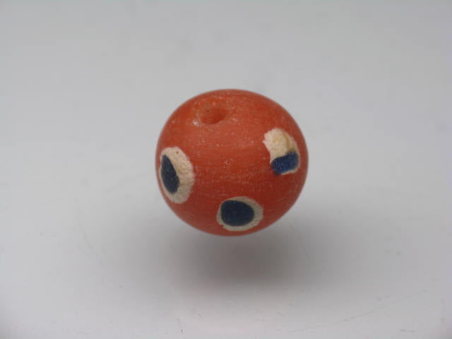 TOKO-BEADS T720-10 Lampwork glass bead 12mm T720-10 ジャワ希少とんぼ玉 12mm Asian bead & African bead  Handmade,Lampeork,bead,asia,india,ethnic,parts,accessory,beads とんぼ玉,ビーズ,トンボ玉,アジア,インド,エスニック,手作り,パーツ,アクセサリー