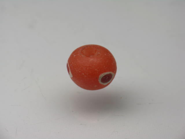 TOKO-BEADS T720-18 Lampwork glass bead 9.5mm T720-18 ジャワ希少とんぼ玉 9.5mm Asian bead & African bead  Handmade,Lampeork,bead,asia,india,ethnic,parts,accessory,beads とんぼ玉,ビーズ,トンボ玉,アジア,インド,エスニック,手作り,パーツ,アクセサリー