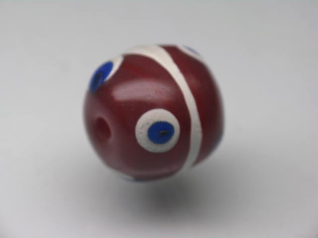 TOKO-BEADS T721-02 Lampwork glass bead 15mm T721-02 ジャワ希少とんぼ玉 15mm Asian bead & African bead  Handmade,Lampeork,bead,asia,india,ethnic,parts,accessory,beads とんぼ玉,ビーズ,トンボ玉,アジア,インド,エスニック,手作り,パーツ,アクセサリー