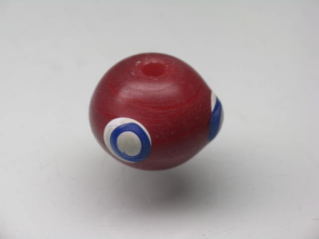 TOKO-BEADS T721-06 Lampwork glass bead 15mm T721-06 ジャワ希少とんぼ玉 15mm Asian bead & African bead  Handmade,Lampeork,bead,asia,india,ethnic,parts,accessory,beads とんぼ玉,ビーズ,トンボ玉,アジア,インド,エスニック,手作り,パーツ,アクセサリー