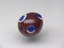 TOKO-BEADS T721-07 Lampwork glass bead 13mm T721-07 ジャワ希少とんぼ玉 13mm Asian bead & African bead  Handmade,Lampeork,bead,asia,india,ethnic,parts,accessory,beads とんぼ玉,ビーズ,トンボ玉,アジア,インド,エスニック,手作り,パーツ,アクセサリー