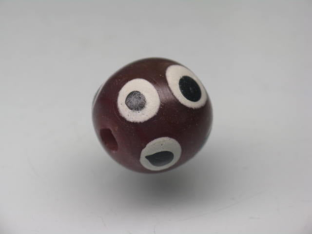 TOKO-BEADS T721-08 Lampwork glass bead 12.5~13.5mm T721-08 ジャワ希少とんぼ玉 12.5~13.5mm Asian bead & African bead  Handmade,Lampeork,bead,asia,india,ethnic,parts,accessory,beads とんぼ玉,ビーズ,トンボ玉,アジア,インド,エスニック,手作り,パーツ,アクセサリー