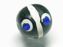 TOKO-BEADS T722-01 Lampwork glass bead 17~17.5mm T722-01 ジャワ希少とんぼ玉 17~17.5mm Asian bead & African bead  Handmade,Lampeork,bead,asia,india,ethnic,parts,accessory,beads とんぼ玉,ビーズ,トンボ玉,アジア,インド,エスニック,手作り,パーツ,アクセサリー