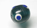 TOKO-BEADS T722-04 Lampwork glass bead 14~15mm T722-04 ジャワ希少とんぼ玉 14~15mm Asian bead & African bead  Handmade,Lampeork,bead,asia,india,ethnic,parts,accessory,beads とんぼ玉,ビーズ,トンボ玉,アジア,インド,エスニック,手作り,パーツ,アクセサリー