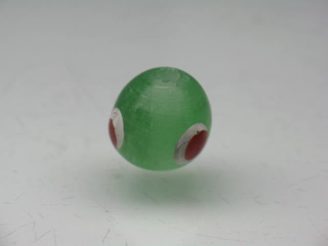 TOKO-BEADS T722-14 Lampwork glass bead 11mm T722-14 ジャワ希少とんぼ玉 11mm Asian bead & African bead  Handmade,Lampeork,bead,asia,india,ethnic,parts,accessory,beads とんぼ玉,ビーズ,トンボ玉,アジア,インド,エスニック,手作り,パーツ,アクセサリー